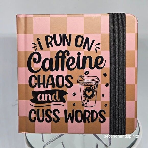 Pocket-Sized Sass: The Ultimate Mini Sketchbook  ~I run on Coffee - Picture 1 of 1